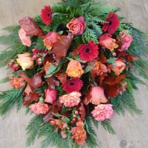 Båre buket efterårs