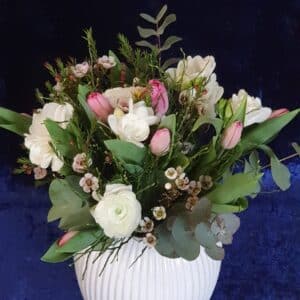 Buket med tulipaner